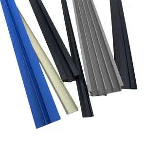 حماية من الأشعة فوق البنفسجية مادة بناء بلاستيكية مخصصة بلاستيك بثق PVC UPVC مظهر جانبي