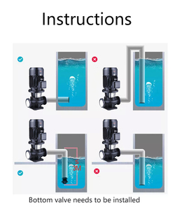 Long Lifespan Easy Installation Medium High Efficiency 5hp Vertical Line Centrifugal <b>Pump</b> for <b>Water</b> Circulation System - Product Image 3