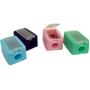 Juego de papelería y útiles escolares, sacapuntas portátil de material ABS, 3x2x1.5cm, nuevo, gran venta. - Product Image 6