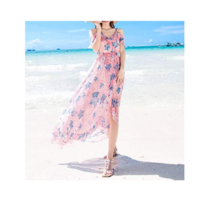 Vestidos de playa de calidad superior para damas Casual Sexy impreso verano playa cubierta Tops abrigo venta al por mayor ropa de playa - Product Image 3