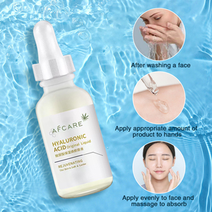 Suero Facial Antienvejecimiento al por Mayor con Escualano, Ácido Hialurónico, Manteca de Karité, <span class=keywords><strong>Aloe</strong></span> Vera y Té Verde para Uso Doméstico - Product Image 5