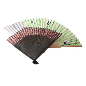 Abanico Plegable de Bambú con Impresión Personalizada, Recuerdos de Boda para Novia, Abanico de Papel - Product Image 3