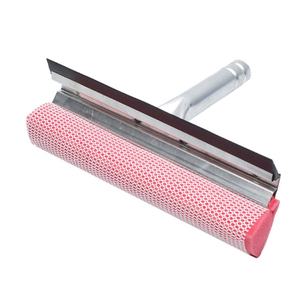 Grattoir à <span class=keywords><strong>vitres</strong></span> en métal de 25 cm (tête de 10 pouces) avec manche en bois peint de 48 cm, rouge, pour le nettoyage des <span class=keywords><strong>vitres</strong></span> de voiture - Product Image 1