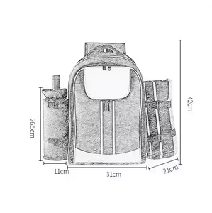 Sac à dos <span class=keywords><strong>de</strong></span> pique-nique pour 2 personnes avec glacière intégrée - Product Image 2