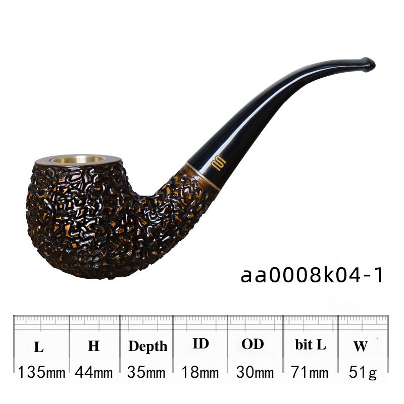 Aa0008K04-1 tube sculpté 3 en 1 tuyau