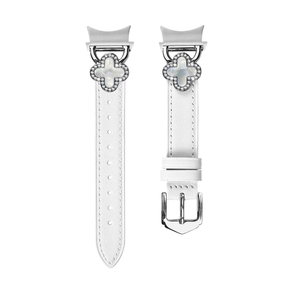 Bracelet de montre sport en cuir véritable Trendybay, sangle réglable pour <span class=keywords><strong>Samsung</strong></span> Galaxy Watch 4 Classic 40 mm 46 mm - Product Image 1