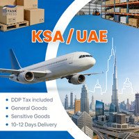 Transport aérien DDP vers l'Arabie Saoudite / Émirats arabes unis Dubaï avec suivi complet et taxes incluses