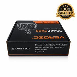 VEROZC VCT-1001 25 Çift Kutu E-bisiklet disk fren balataları Organik Reçine Yarı metalik Shimano Tektro TRP <span class=keywords><strong>MTB</strong></span> Elektrikli Bisiklet Parçası - Product Image 4
