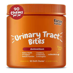 Compléments Masticables pour Chats : Santé Urinaire à base de Canneberge, D-Mannose, L-Arginine et Ortie - Product Image 1