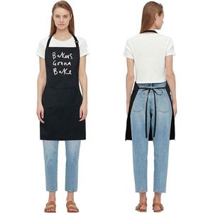 Hot-selling Eco-Friendly Breathable Washable Sleeveless Anti-Fouling Polyester Waist <b>Apron</b> 2 Pockets Custom Logo Restaurant - Product Image 2