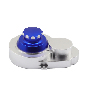 数控铝金属变速器齿轮盖齿轮箱外壳，用于1/10 Traxxas斜线生锈者踩踏强盗2WD RC汽车升级零件 - Product Image 6