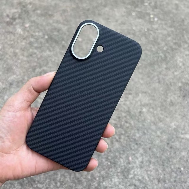 Real Aramid Fiber Magnetic Carbon Fiber Luxury Slim Phone case Anti-drop Anti-scratch Phone Cases for iphone 17 Pro Max case