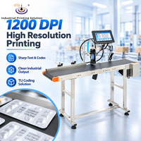 Imprimante à jet d'encre thermique IPS-9710 pour l'impression de la date de production, du code de lot, du code-barres et du code QR