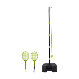 Divertido Set de Entrenamiento de Tenis con Pelota Oscilante, Equipo de Práctica de Precisión con Raqueta de Tenis y Agarre de Goma para Rebote Individual - Product Image 2