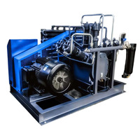 Compresor de Aire Industrial de Pistón de Alta Presión de 8m3/min y 40 Bar, Fuente de Aire Estable para Fabricación de Botellas de PET