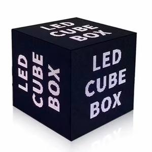 Affichage numérique RGB personnalisé en forme de cube LED, panneau publicitaire interactif avec logo gratuit pour les salons et les magasins de détail - Product Image 5