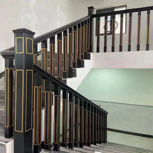Pasamanos de Aluminio para Interiores, Montado en Pared, Diseño Moderno y de Lujo, Garantía de 3 Años, Solución Completa para el Hogar - Product Image 4