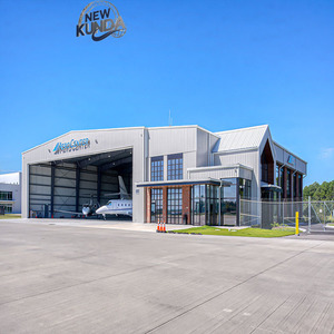 Thiết kế mới nhất của nhà để xe Kết Cấu Thép đúc sẵn, nhà chứa máy bay, nhà kho và nhà kho rất dễ lắp đặt - Product Image 2