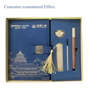 Cuaderno A5 Estilo Chino Gangtong en Stock, Bloc de Notas Empresarial con Logotipo Personalizado, Set de Regalo Cultural y Creativo de Alta Gama - Product Image 2