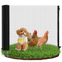 Pagar Padang Rumput Pagar Bergerak Tinggi 90 cm Panjang 25 m 15 Pasak, Jaring Kebun, Pagar Camping, Pagar Ayam, Pagar Anjing