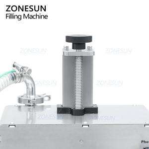 เครื่องบรรจุของเหลวข้นแบบตั้งโต๊ะอัตโนมัติ ZONESUN ZS-DTFP3 พร้อมปั๊มเกียร์โรตารี่ไฟฟ้า สำหรับบรรจุขวดน้ำผึ้ง ซอส ครีม และของเหลวข้นหนืดอื่นๆ - Product Image 2