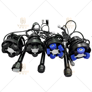 Massaggiatore Professionale a Rullo Vibrante per Terapia Snellente Corpo 7 Manipoli G8 in ABS con Supporto per EU CN JP UK per Grasso e Cellulite - Product Image 4