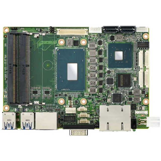 Advantech 3.5" MIO-Compact embedded motherboard MIO-5393 ,TDP 45W/25W,2LAN, 4USB 3.1