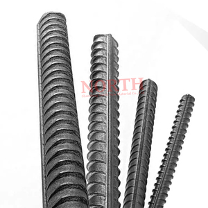 Barres d'armature en acier déformé de 6 mm, 10 mm, 18 mm, 25 mm, bonne ductilité, HRB400, HRB500, haute résistance à la compression, barres d'armature en acier pour béton, qualité supérieure - Product Image 1