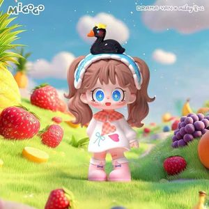 Milay Honey Girl Fruit Mini Blind Box, Muñeca Coleccionable, Adornos de Mesa, Material PVC, Escala 1/12, Hecho a Mano, Regalo de Año Nuevo - Product Image 2