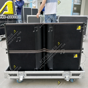 Sistema de Audio Profesional con Doble Subwoofer Pasivo para Exteriores, Amplificado - Product Image 1