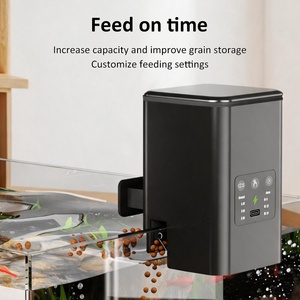 Distributeur automatique de nourriture pour aquarium, à portionnement précis et programmé, en PVC, pour poissons rouges, directement de l'usine. - Product Image 2