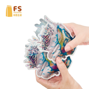 Sachets Mylar personnalisés imprimés avec logo, à fermeture zip, anti-odeur, à l'épreuve des enfants, pour bonbons colorés et biscuits, 3.5g 7g - Product Image 2