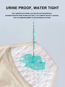 हाइएया कस्टम 200 मिलीलीटर भारी प्रवाह असंयम के लिए उच्च अवशोषण वाले बुजुर्गों के लिए धोने योग्य अंडरवियर सादा रंग - Product Image 4