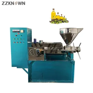 Machine de presse à huile pour atelier de réparation de machines 50Kg/heure extracteur de graines de Pakistan ricin