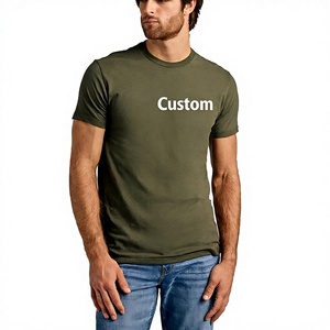 Wholesale Custom OEM Logo Men Women T-<b>Shirt</b> Blank Soft <b>100</b>% Cotton/<b>Polyester</b> 220g Knitted Eco-Friendly Gym Clothing - Product Image 3