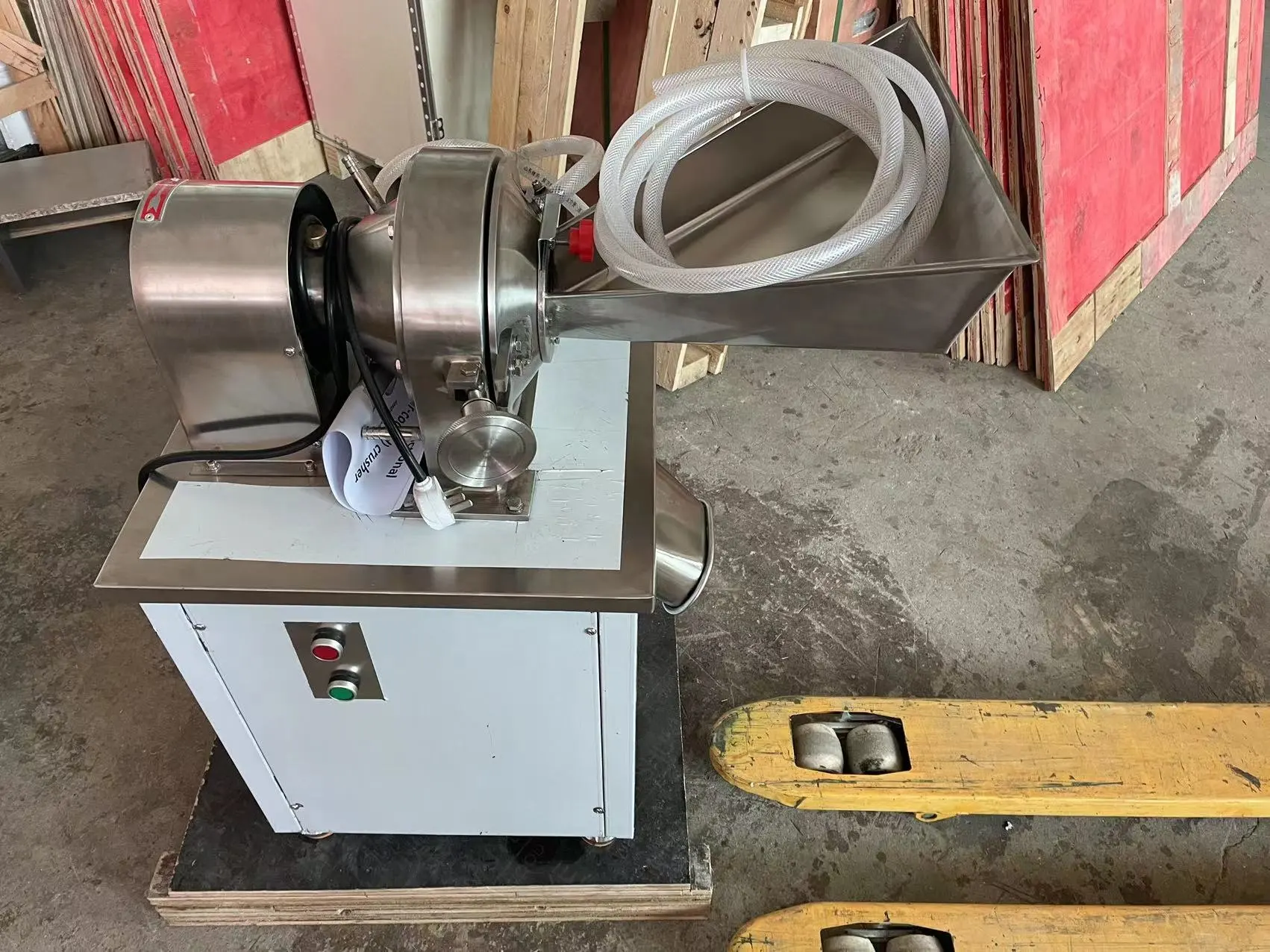 Schlussverkauf Hammermühle zerkleinerungsmaschine Zucker getrocknete Gemüse Zimt Gewürzmühle Maschine für kleine Unternehmen