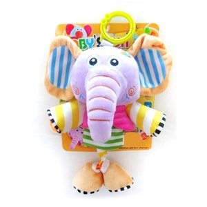 Trẻ Em Dễ Thương Kéo Dòng Động Vật Sang Trọng Đồ Chơi Rattle Đồ Chơi Gây Sốc Bé Âm Nhạc Treo Đồ Chơi - Product Image 6