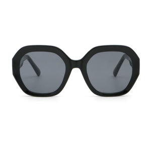 Роскошная Мода Высокое качество черные негабаритные оттенки дизайнерский логотип ПК + CP многоугольные оправы Солнцезащитные очки для женщин и мужчин 2025 - Product Image 1