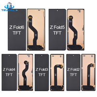 Écran LCD extérieur TFT pour téléphones Samsung Galaxy Z Fold 2 3 4 5 6 Fold2 Fold3 Fold4 Fold5 Fold6