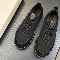 Baskets en daim patchwork de marque de créateur, empeigne mixte, à lacets, chaussures de sport décontractées, légères et épaisses, style italien, luxe original