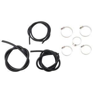 ชุดอุปกรณ์ดูดอากาศเย็นแบบไหลสูง (กรองอากาศคู่) – ใช้ได้กับ VW/Audi/BMW 1.4T/2.0T TFSI AIM080-BK-RD - Product Image 2