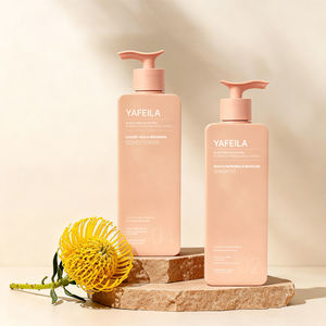 Sampo Profesional Salon <span class=keywords><strong>Anti</strong></span>-Kusut untuk Kulit Kepala Sehat dengan Kompleks <span class=keywords><strong>Keratin</strong></span> dan Witch Hazel, Sampo Pelurus Rambut untuk Rambut Keriting dan Mengembang - Product Image 1