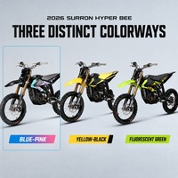 Moto électrique 2026 Hyper Bee Surron 8KW 58V 22Ah pour enfants, idéale pour la conduite tout-terrain