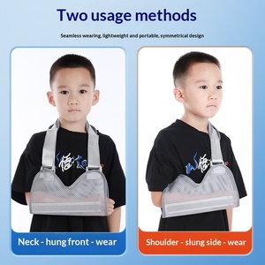 Attelle médicale pour fracture du bras, écharpe de fixation pour luxation de l'épaule pour enfant, protection en polyester - Product Image 4