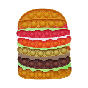 Hot bán giáo dục sáng tạo bong bóng Silicone pháp khoai tây chiên hình dạng cảm giác thần tài đồ chơi cho trẻ em - Product Image 4