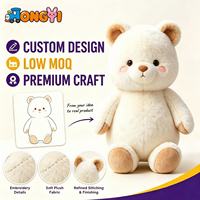 Boneka Teddy Bear Custom dengan Pakaian yang Dapat Dipersonalisasi OEM ODM Boneka Mini untuk Hadiah Grosir