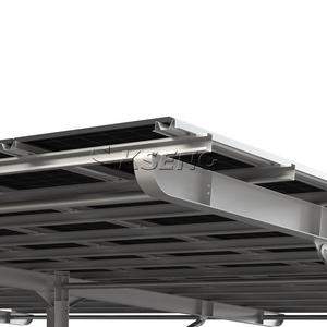 탄소강 프레임 간이 태양열 장착 시스템 지상형 주차장 태양열 패널 간이 차고 가정용 태양열 간이 차량 - Product Image 3