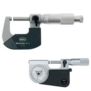 Micrómetros <span class=keywords><strong>Mahr</strong></span> 40A de Alemania, 0-25 mm, 25-50 mm, 50-75 mm, 75-100 mm, 100-125 mm, 125-150 mm, 150-175 mm, 175-200 mm, 0.01 mm, 4134000 - Product Image 4