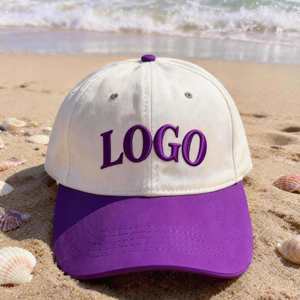 Gorras de Béisbol Unisex de Alta Calidad, de Dos Tonos, de Algodón Terry, con Estampado de Frutas, de 6 Paneles, Sin Estructura, con Cierre a Presión, para Deportes, Golf, con Logotipo Personalizado - Product Image 1