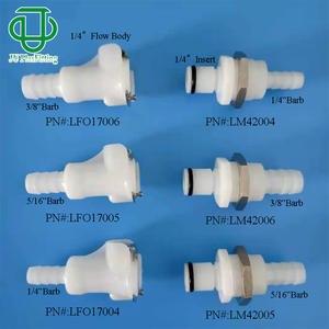 Adaptador macho de conexión rápida de plástico POM de rosca externa recta de la serie L de 6-10 mm para tuberías de fluidos - Product Image 3